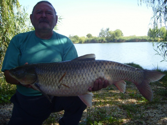 Hódi János- 11,6 kg-os amúrja